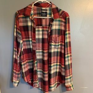 Amazingly SOFT button down flannel w/breast pocket
